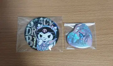 쿠로미 캔뱃지 2개 세트