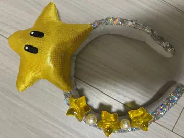 별 모양 머리띠 헤어 액세서리 스타