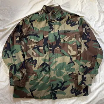 vintage 구제 의류 카모 자켓 우드랜드 카모 미군 카모플라쥬 US