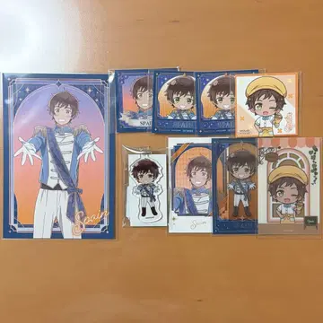 헤타리아 스페인 아모카페 크레이프 아크릴 스탠드 포스카 밤 포토 카드