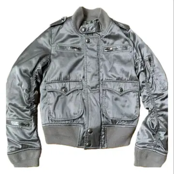 그레이 MA-1 자켓 moussy