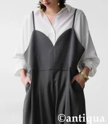 안티카 살로펫 오버롤 블랙 TL 사이즈