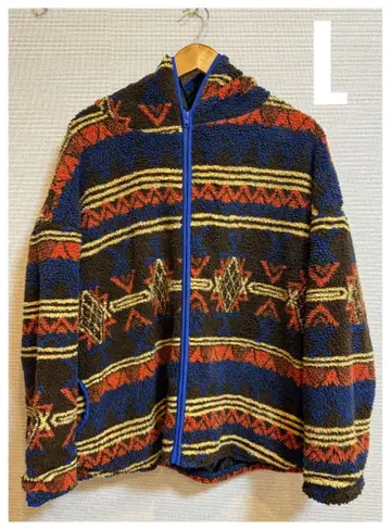 DAZY 후드 부착 보아 자켓 패턴 제품 L 사이즈