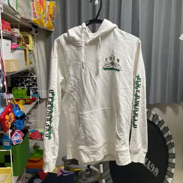 UVERworld EDEN 후드티 L 사이즈 화이트
