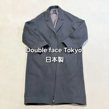 Doubleface Tokyo 와이드 체스터 코트 롱 자켓