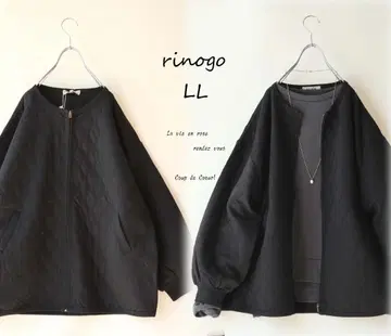 새상품 할인 *LL 블랙* 퀼트 지퍼 자켓 가디건 빅 사이즈