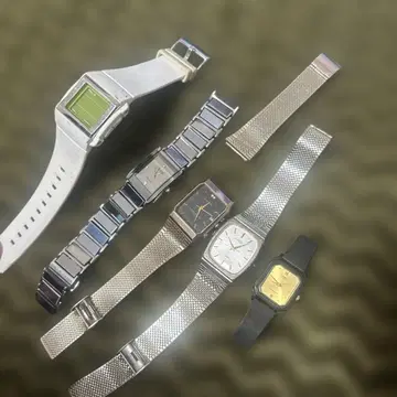 CASIO 포함 손목시계 5세트