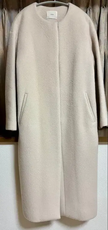 이에나 램스울 롱 코트 36