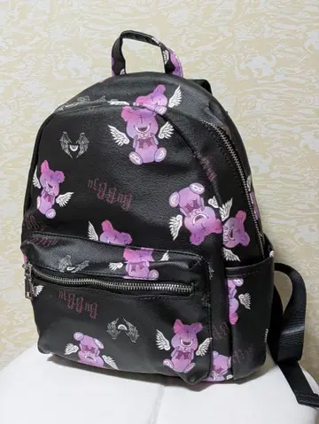 류기압착 BuBBzu 인조 가죽 백팩