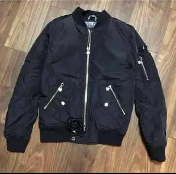 BALR 보라 블랙 MA-1 자켓