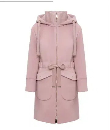 HERNO 헬노/핑크 울 롱 코트