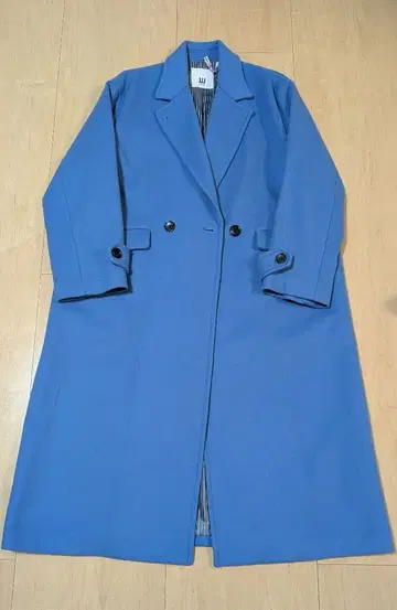 [ 새상품급 ] 조인트 웍스 체스터 코트 색스 블루 베이크루즈