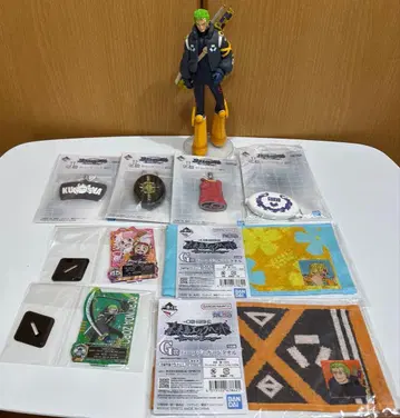 제일복권 원피스 미래섬 에그헤드 조로 피규어 타월 아크릴 스탠드