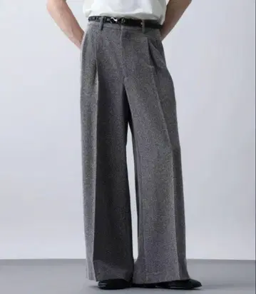 HARE 썸머 트위드 와이드 팬츠 M
