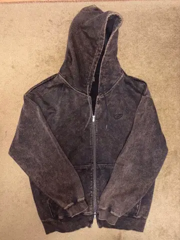 CLEL 다크 브라운 풀 지퍼 후디