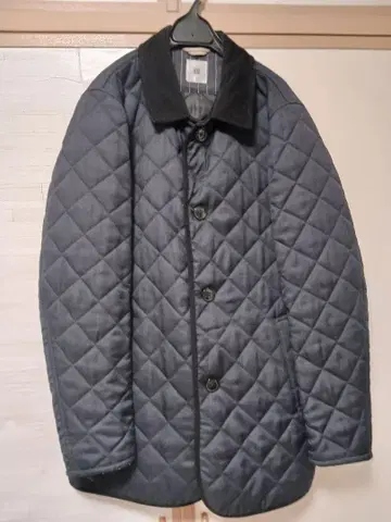 네이비 퀼팅 자켓