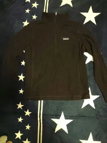patagonia 하프 지퍼 플리스 블랙