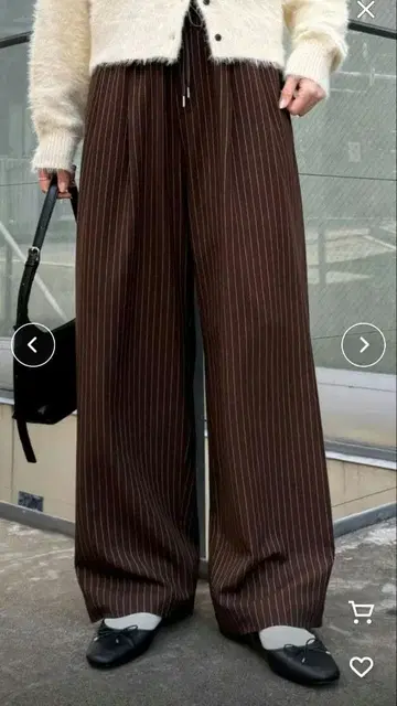 차오패닉 티피 전골격 우승 슬랙스 팬츠 브라운 기타 M 사이즈