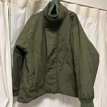 callautia 리브 니트 컬러 패딩 자켓 M