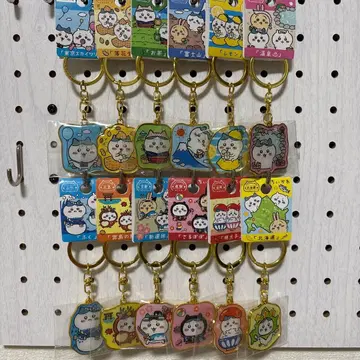 치이카와 (먼작귀) 지역 한정 키링 하치와레 12종 묶음 판매
