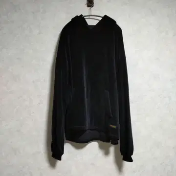 타이트 부스 프로덕션 벨로아 후드티 블랙