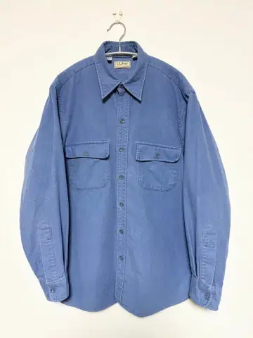 [ 80s ] L.L.Bean 샤모아크로스 셔츠 사이즈 16