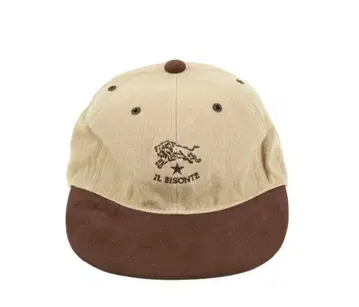 미사용 일비종떼/IL BISONTE 야구 모자 소가죽