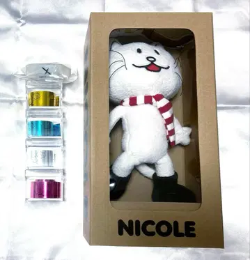 BUMP OF CHICKEN 니콜 봉제 인형 은색 테이프 라이트