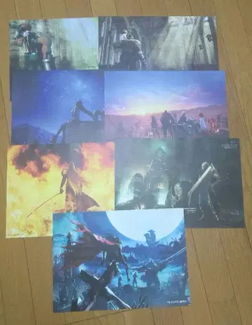 FF7 스퀘니 카페 런천 매트