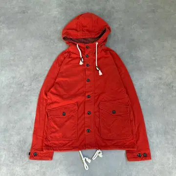 THE SHOP TK 후드티 마운틴 파카 L 오렌지 아메카지