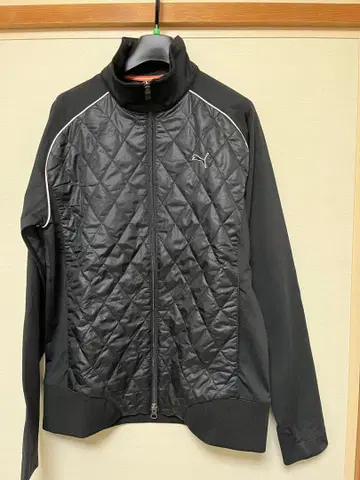 PUMA 퀼팅 자켓 여성용 블랙
