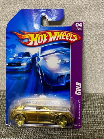 핫 휠스 언옵타늄 1 골드 04/04