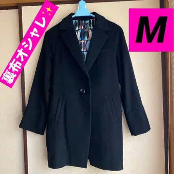 NORD SUD 체스터 코트 M 사이즈 블랙 안감 멋짐~