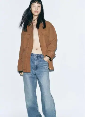 새상품 대비 색상 퀼팅 자켓 S