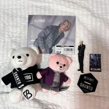 BE:FIRST SHUNTO 봉제 인형 굿즈 세트