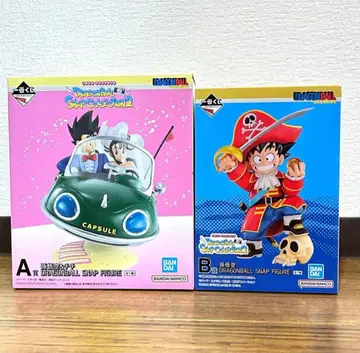드래곤볼 제일복권 스냅 컬렉션 A상 손오공&치치 B상 손오공