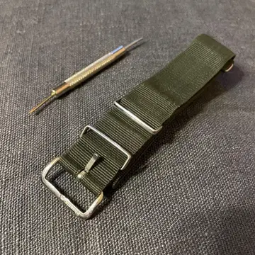 PHOENIX NATO 스트랩 벨트 카키 올리브 그린 빈티지