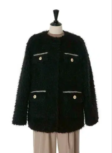 하립투 Royal Faux Fur Coat