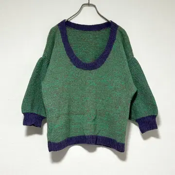n0934 빈티지  니트 풀오버 오버 사이즈
