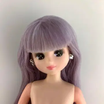 리카짱 인형 본체 보라색 머리