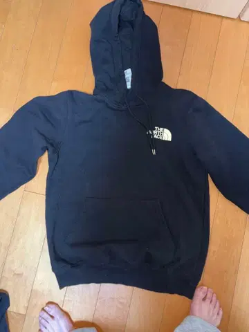 THE NORTH FACE 블랙 후드티 가격 인하 가능
