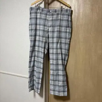 나이키 골프 팬츠 남성용 36 x 30 체크 무늬 투어 퍼포먼스