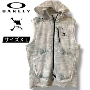 오클리 스컬 컬렉션 베스트 집업 후드 올 패턴 XL 사이즈