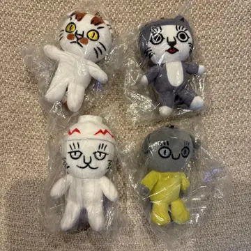 코네코즈 봉제 인형 마스코트 전 4종 컴플리트품