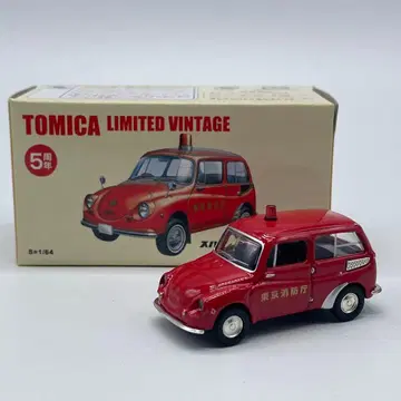 [ 토미카 리미티드 빈티지 ] 스바루 360 커스텀 소방 지휘차