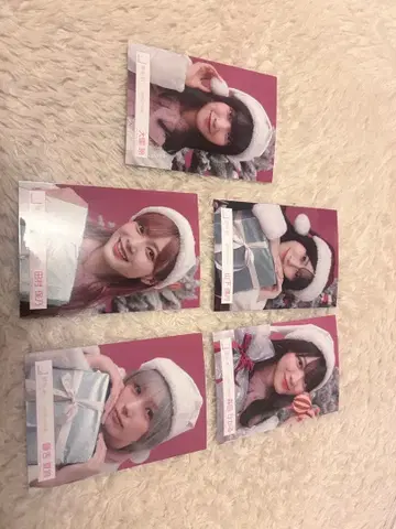 사쿠라자카46 브로마이드 요리 크리스마스2025 5장 세트