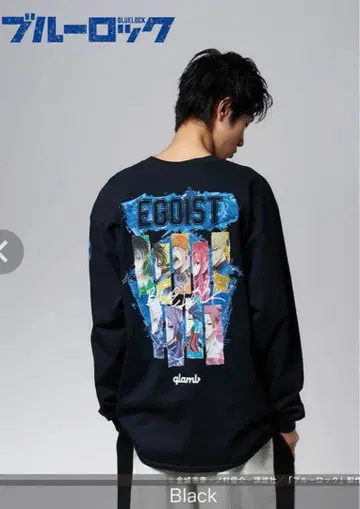glamb  BLUELOCK 블루 록 롱 T 콜라보 셔츠