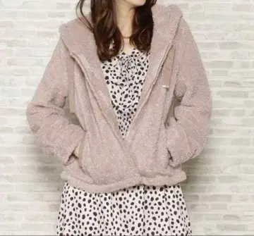 WILLSELECTION 후드 부착 보아 자켓