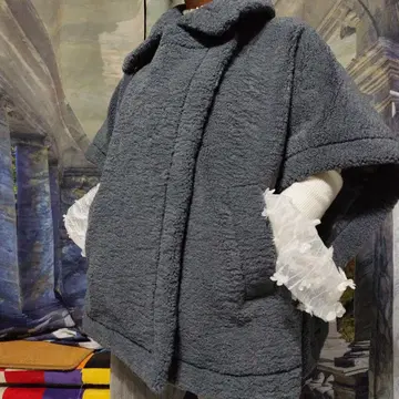 PASSIONE 그레이 테디베어 베스트 반팔