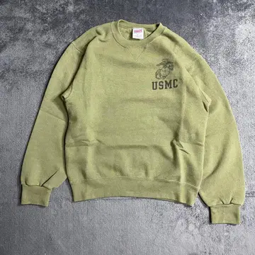 미국산 SOFFE 소피 USMC 맨투맨 밀리터리 올리브